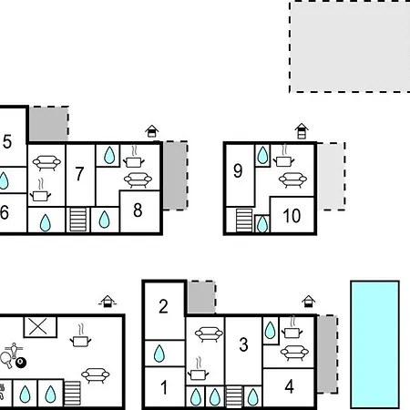 Tatil Evi Ten-bedroom In *